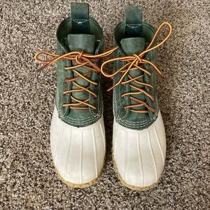 LL BEAN limited edition duck boots